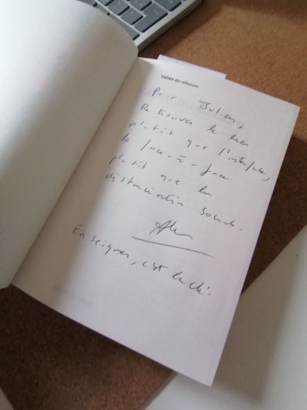 Récit d&rsquo;une rencontre avec Alain Damasio à la librairie Ombres Blanches,&nbsp;Toulouse.