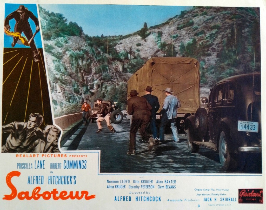 Saboteur, d&rsquo;Alfred Hitchcock
