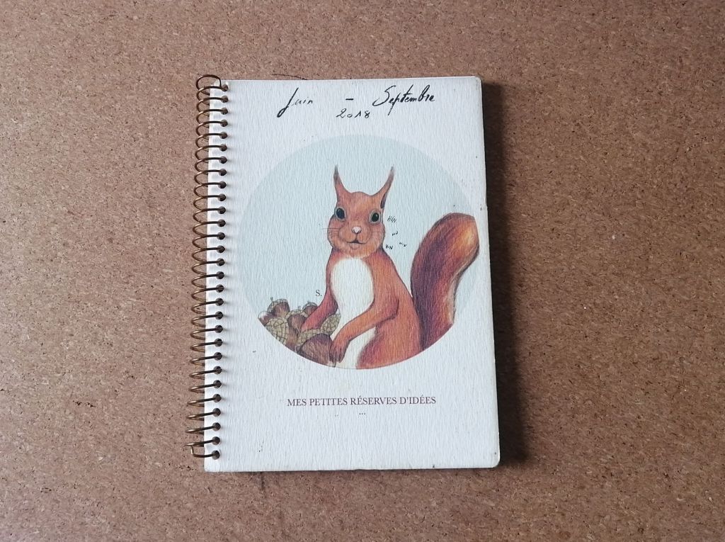 Carnet de croquis 06/18 –&nbsp;09/18